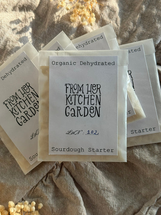 Premium Organic Dehydrated Sourdough Starter