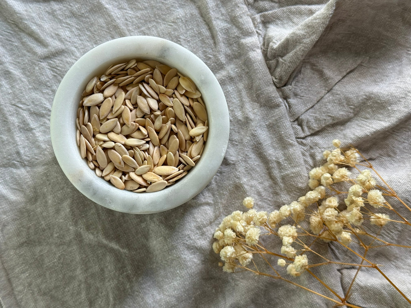 Organic Hand-Harvested Cantaloupe Seeds