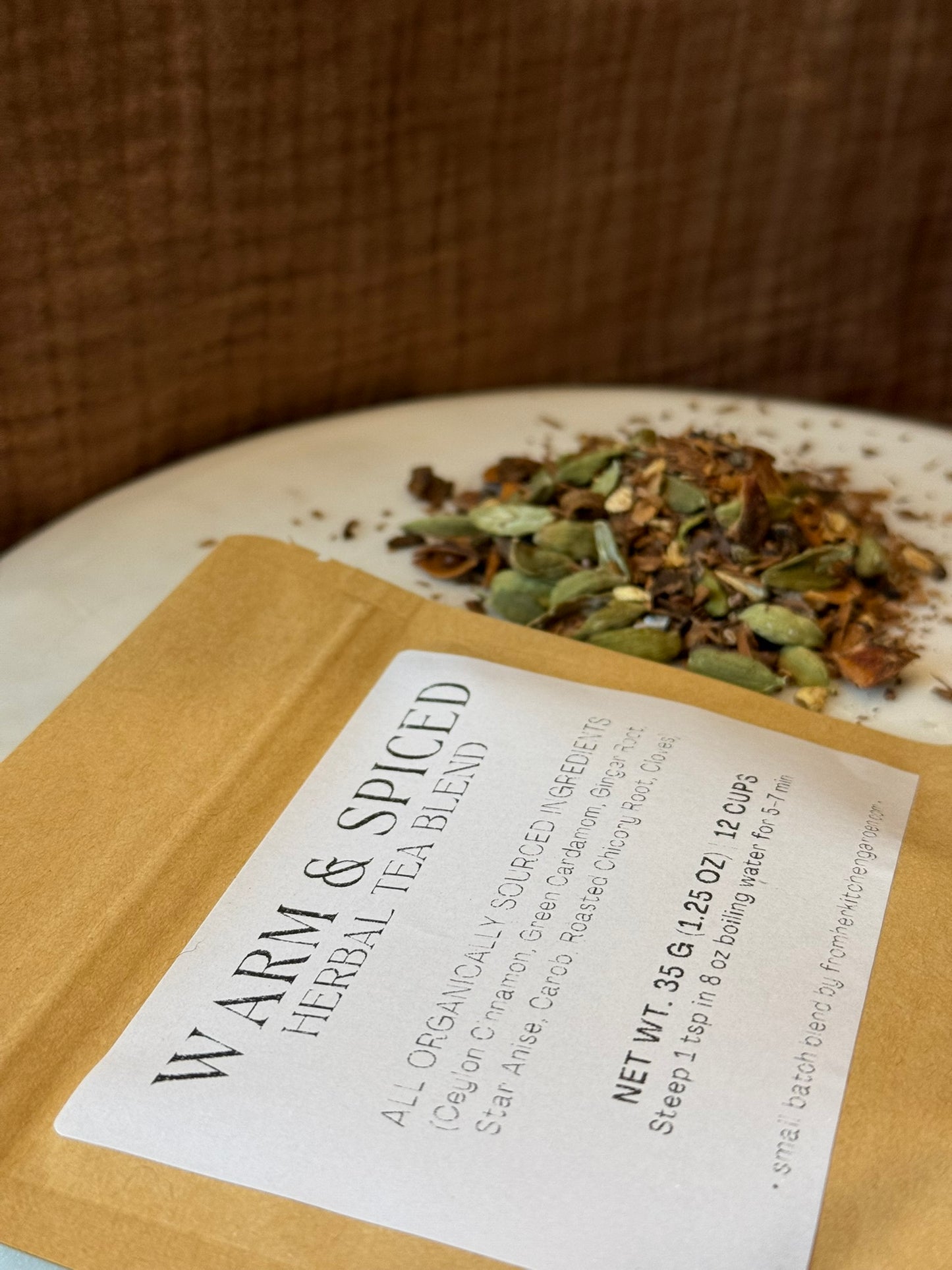 Warm & Spiced Herbal Tea