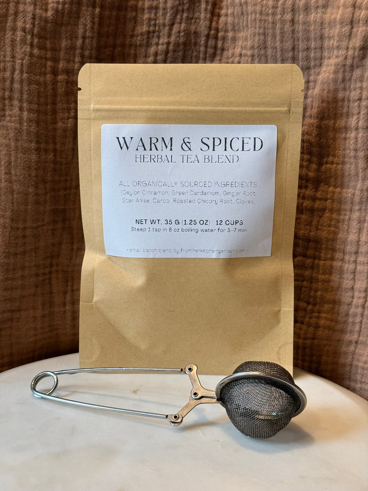 Warm & Spiced Herbal Tea